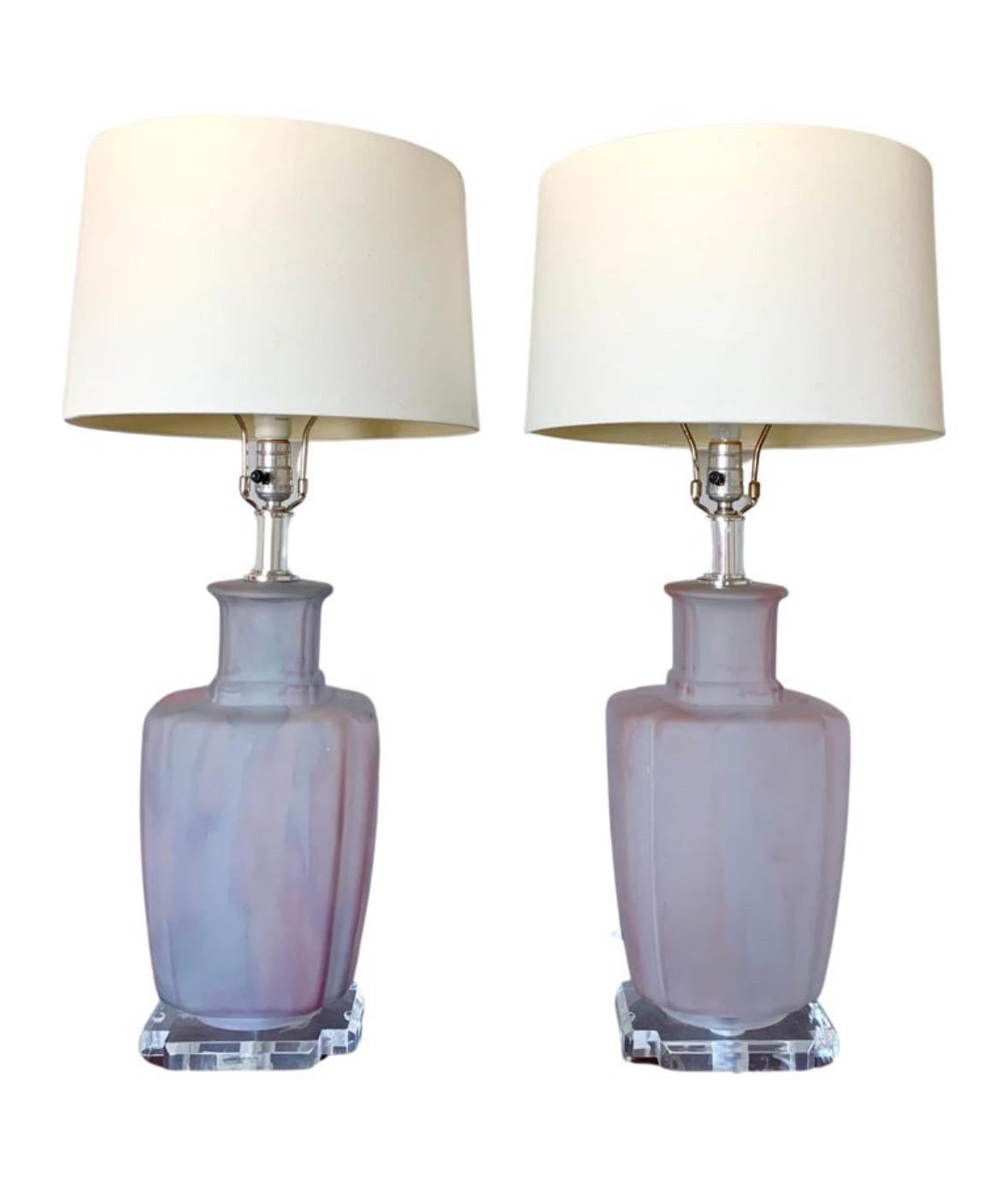 Fantastica coppia di lampade da tavolo 