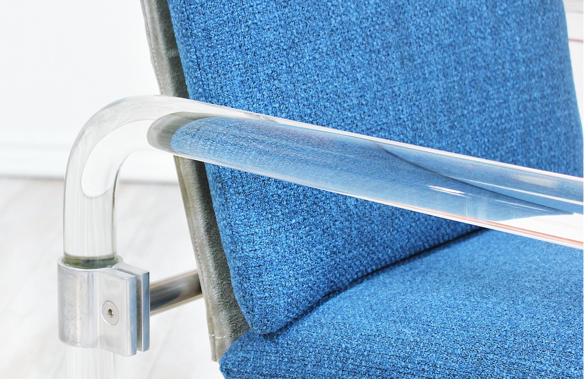 Late 20th Century Mid-Century Modern Pipe Line Series II Armchairs by Jeff Messerschmidt