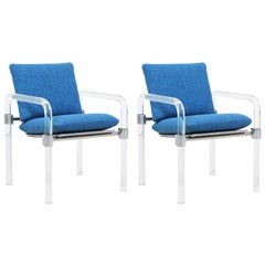 Mid-Century Modern Pipe Line Series II Armchairs by Jeff Messerschmidt