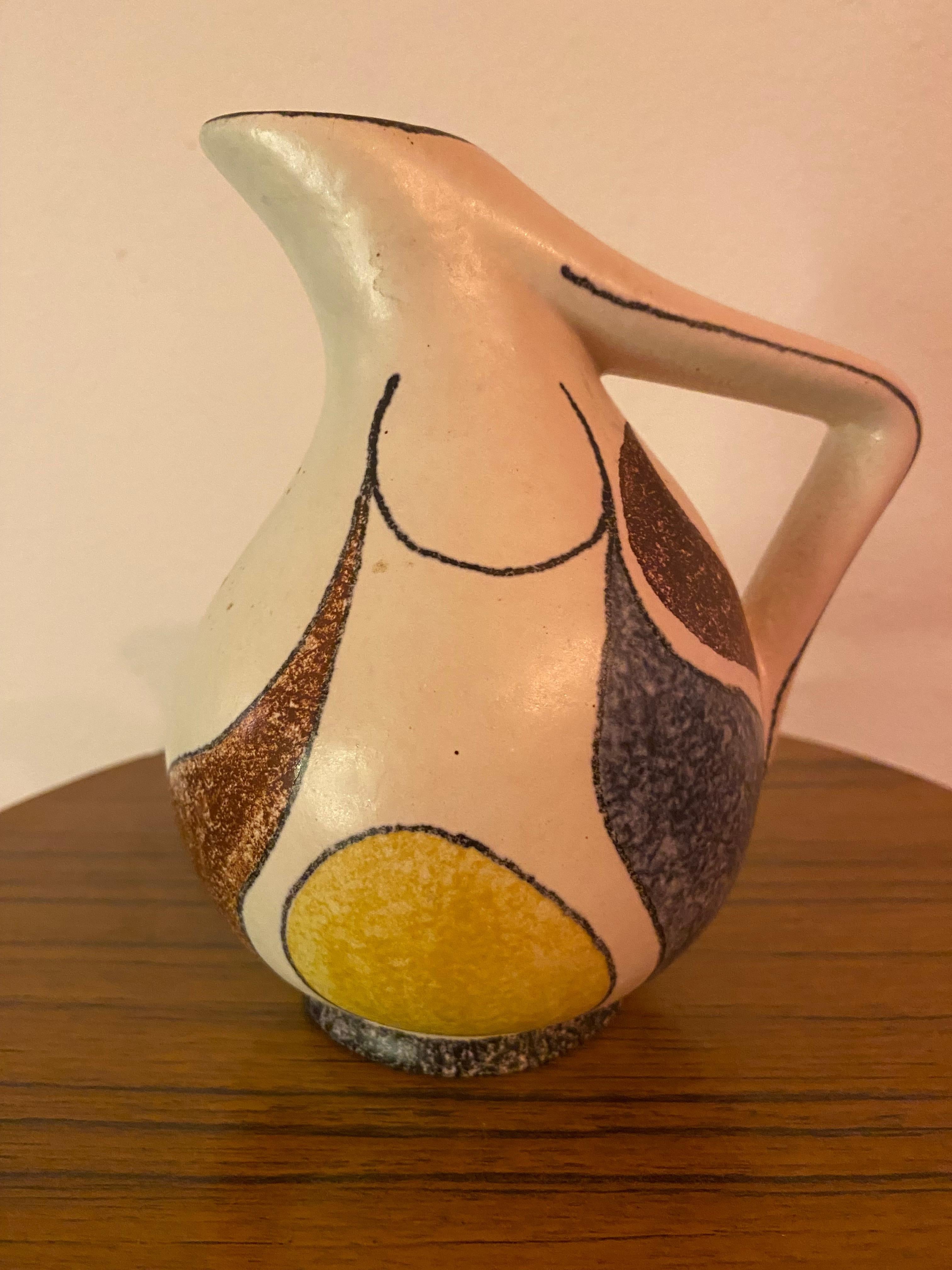 Mid-Century Modern  Pitchers or Vases by ES Keramik 4