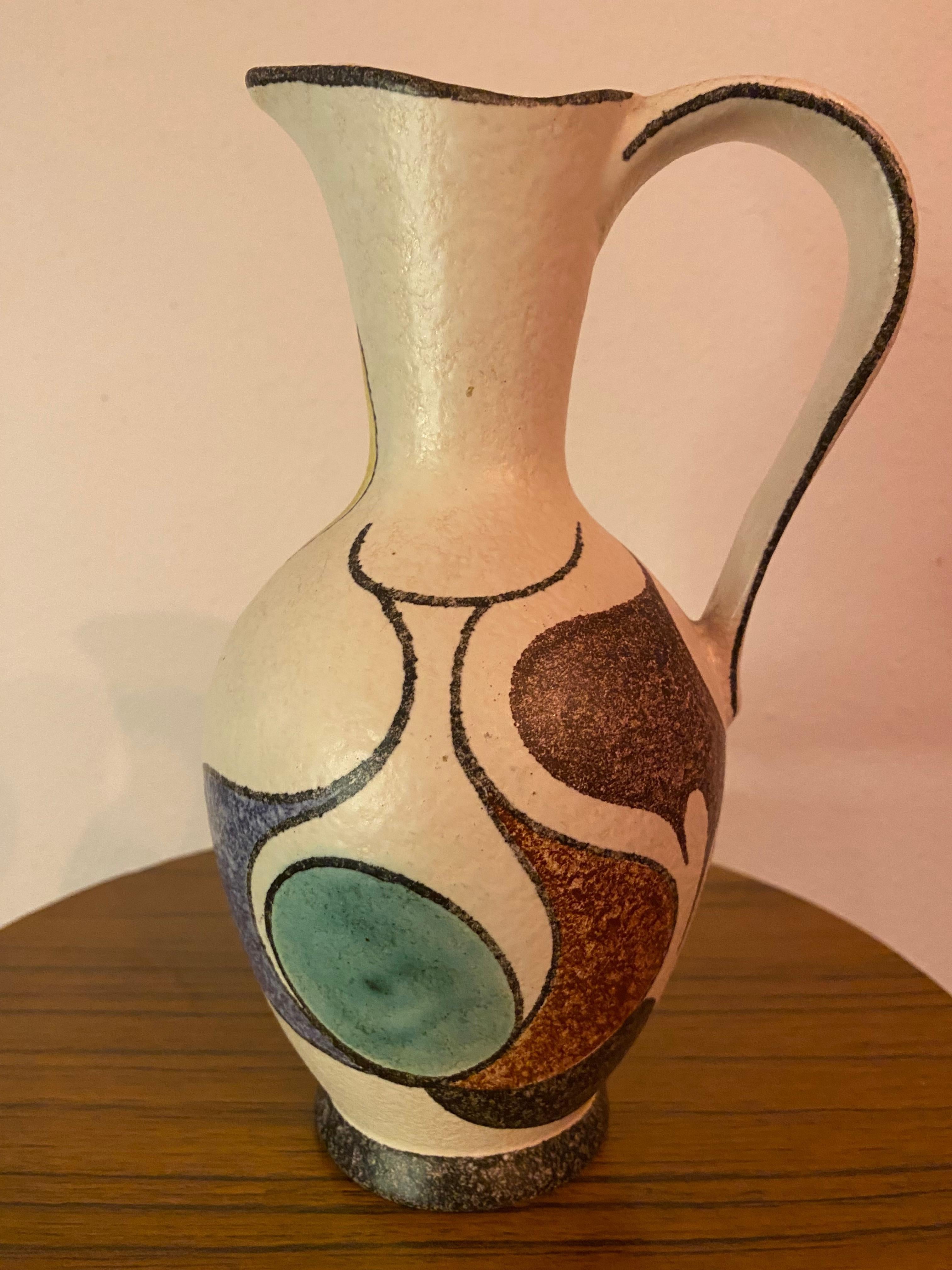 Mid-Century Modern  Pitchers or Vases by ES Keramik 5