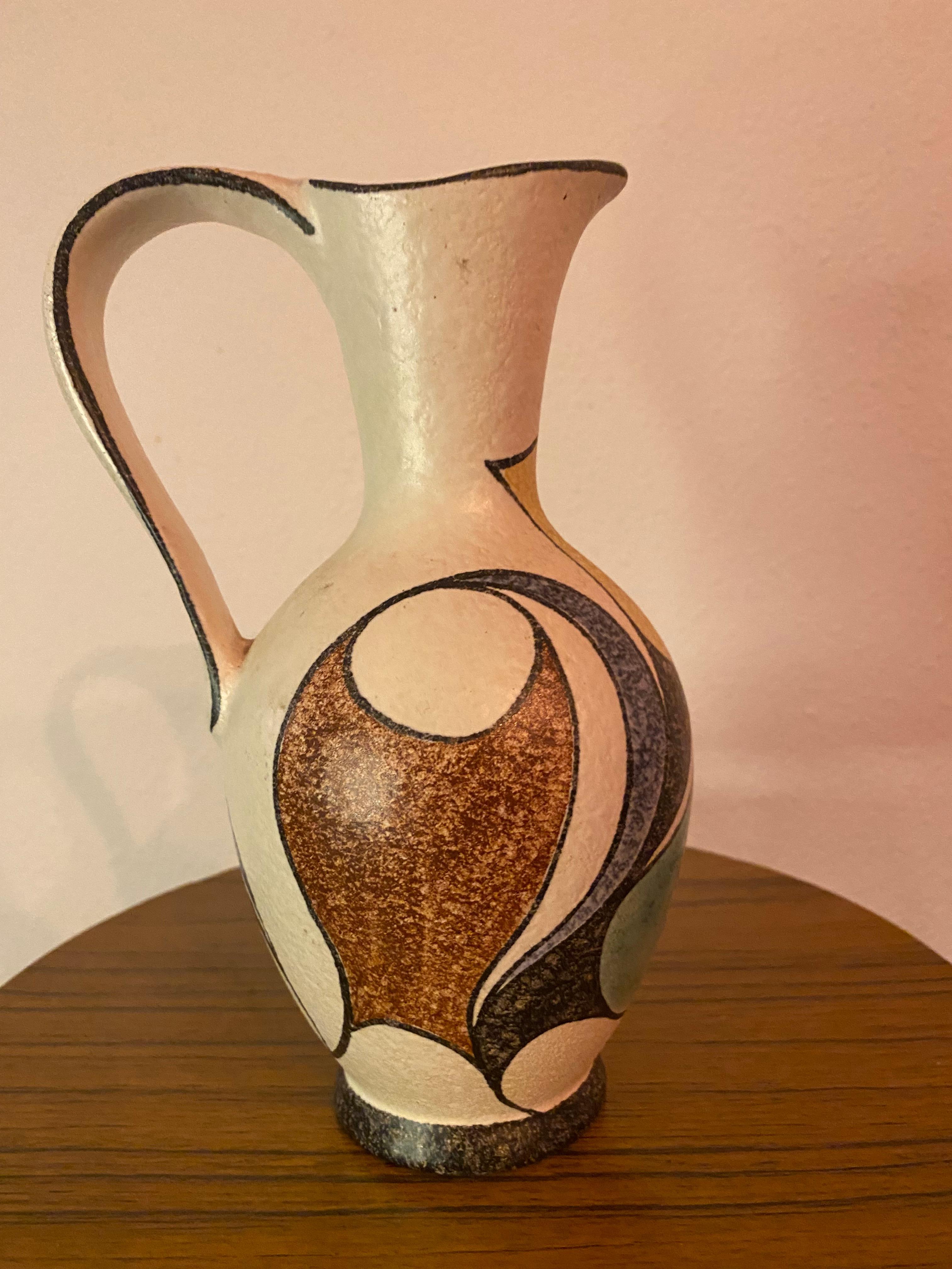 Mid-Century Modern  Pitchers or Vases by ES Keramik 6