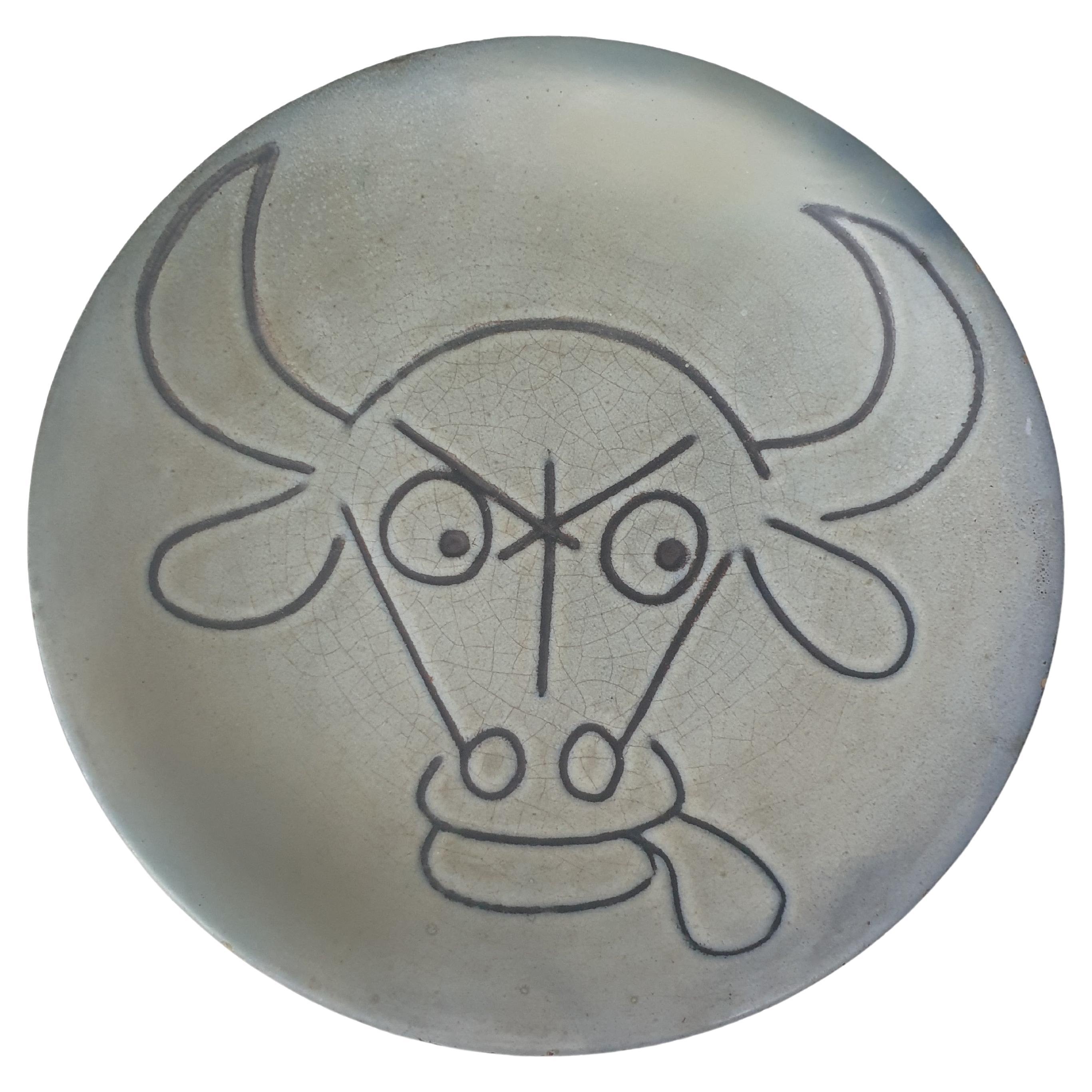 Plato Mid Century Modern de Robert Picault, Francia en venta