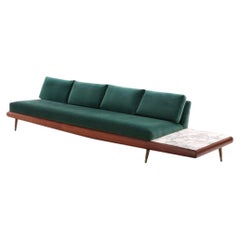 Mid-Century Modern Platform Sofa by Adrian Pearsall for Craft Associates.