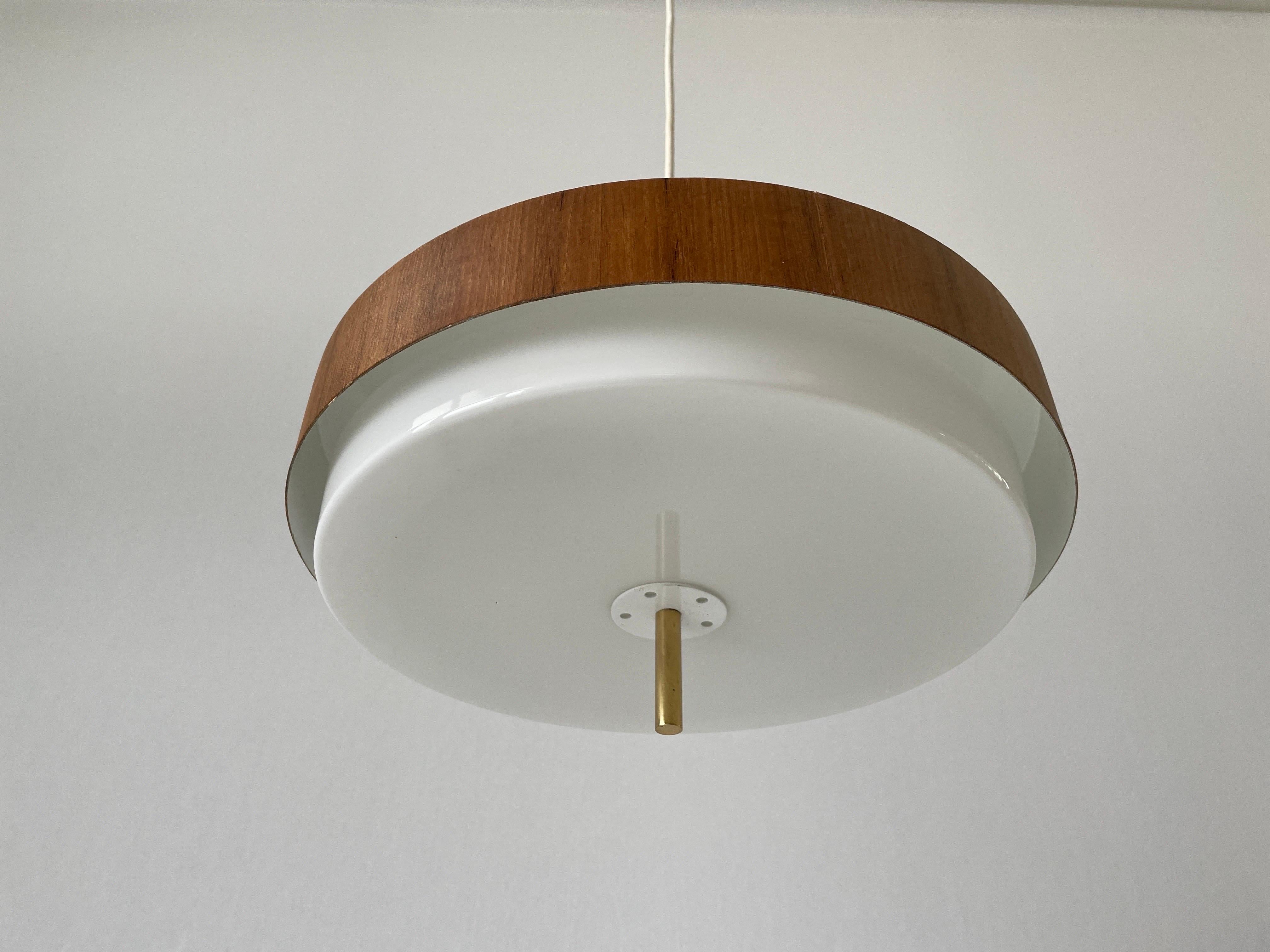 Mid-Century Modern Mid-century Modern Plexiglass Metal Ceiling Lamp by Schmelzer, 1960s, Germany For Sale