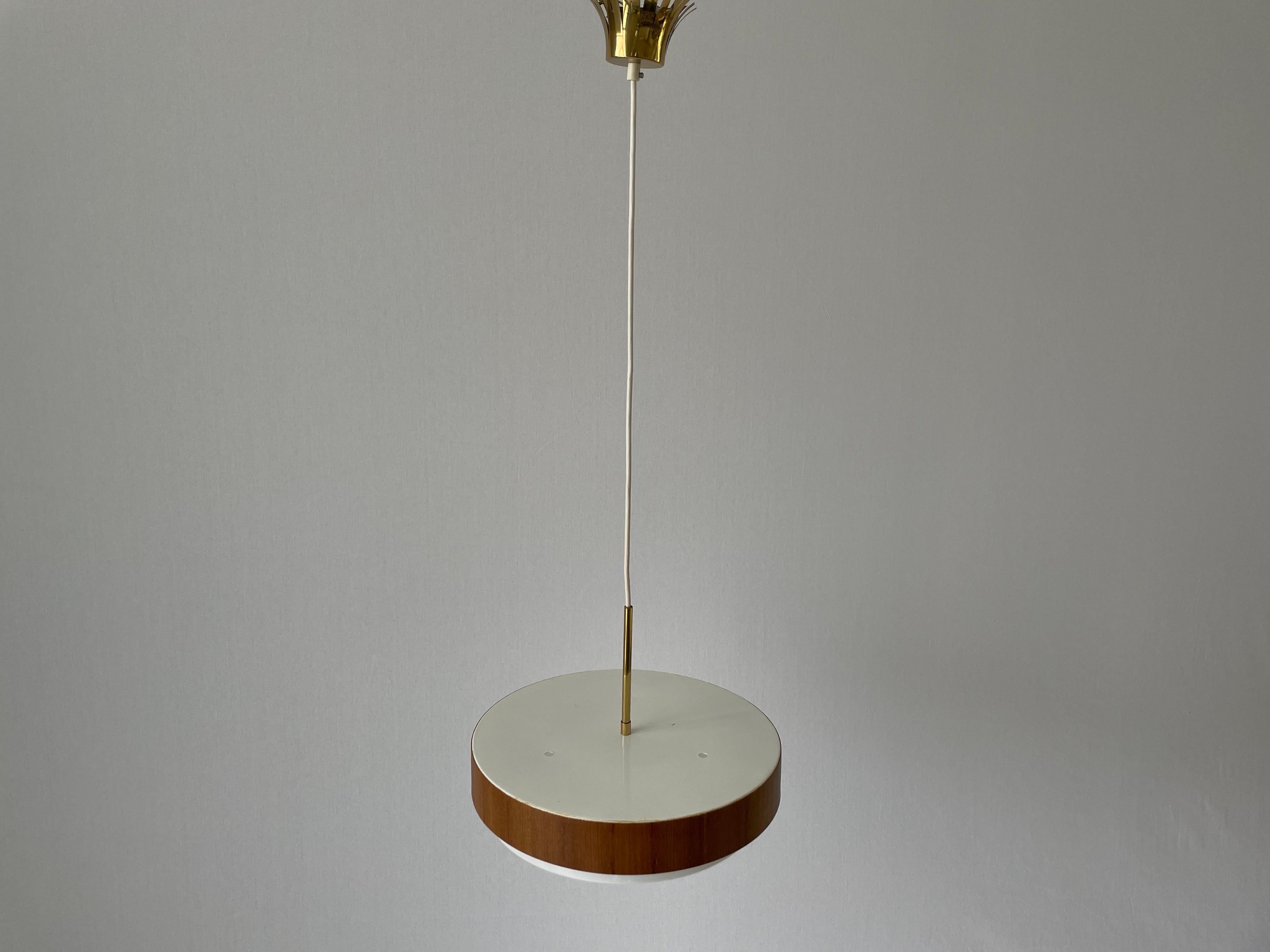 Mid-century Modern Plexiglass Metal Ceiling Lamp by Schmelzer, 1960s, Germany For Sale 1