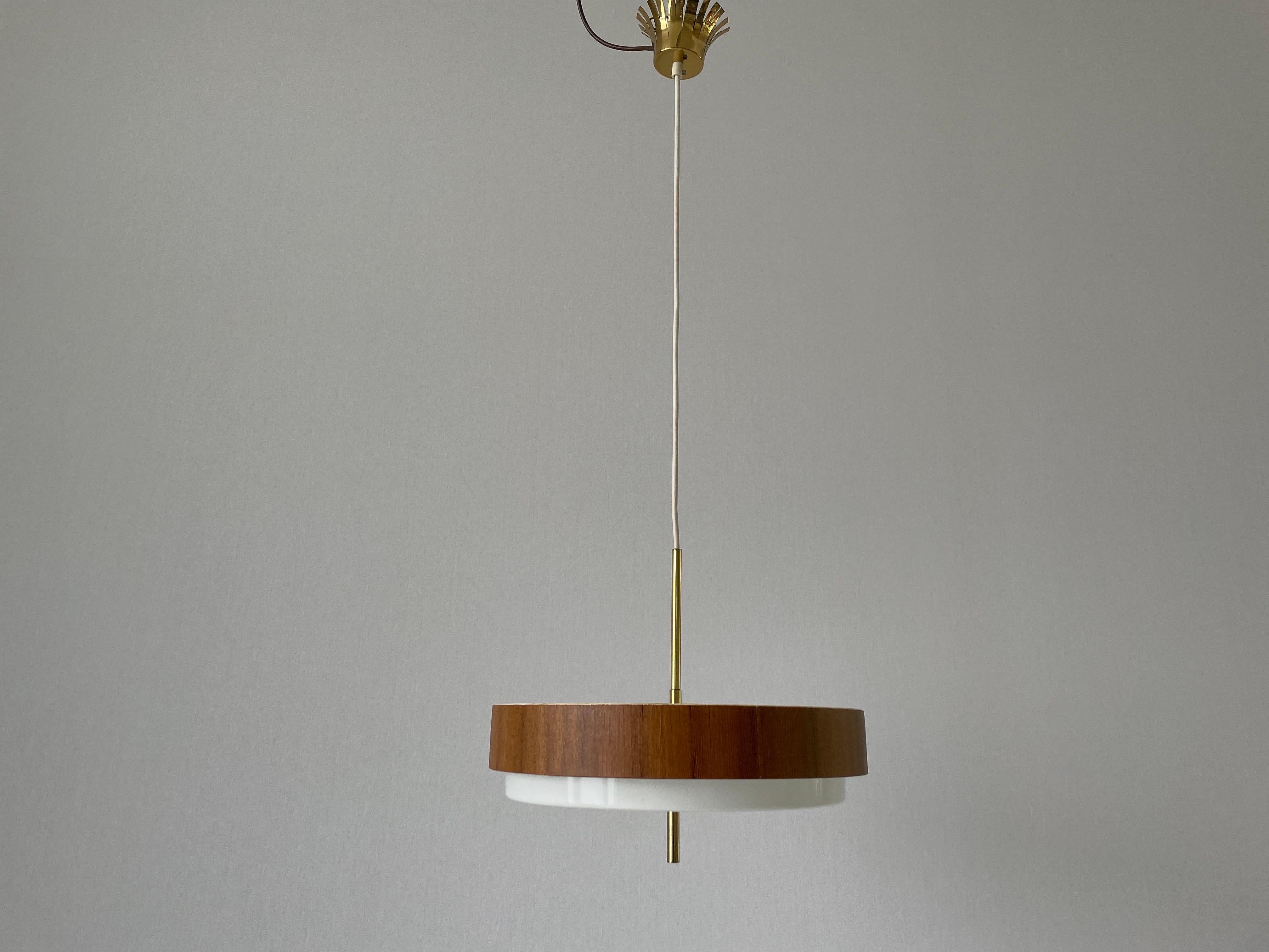 Mid-century Modern Plexiglass Metal Ceiling Lamp by Schmelzer, 1960s, Germany For Sale 2