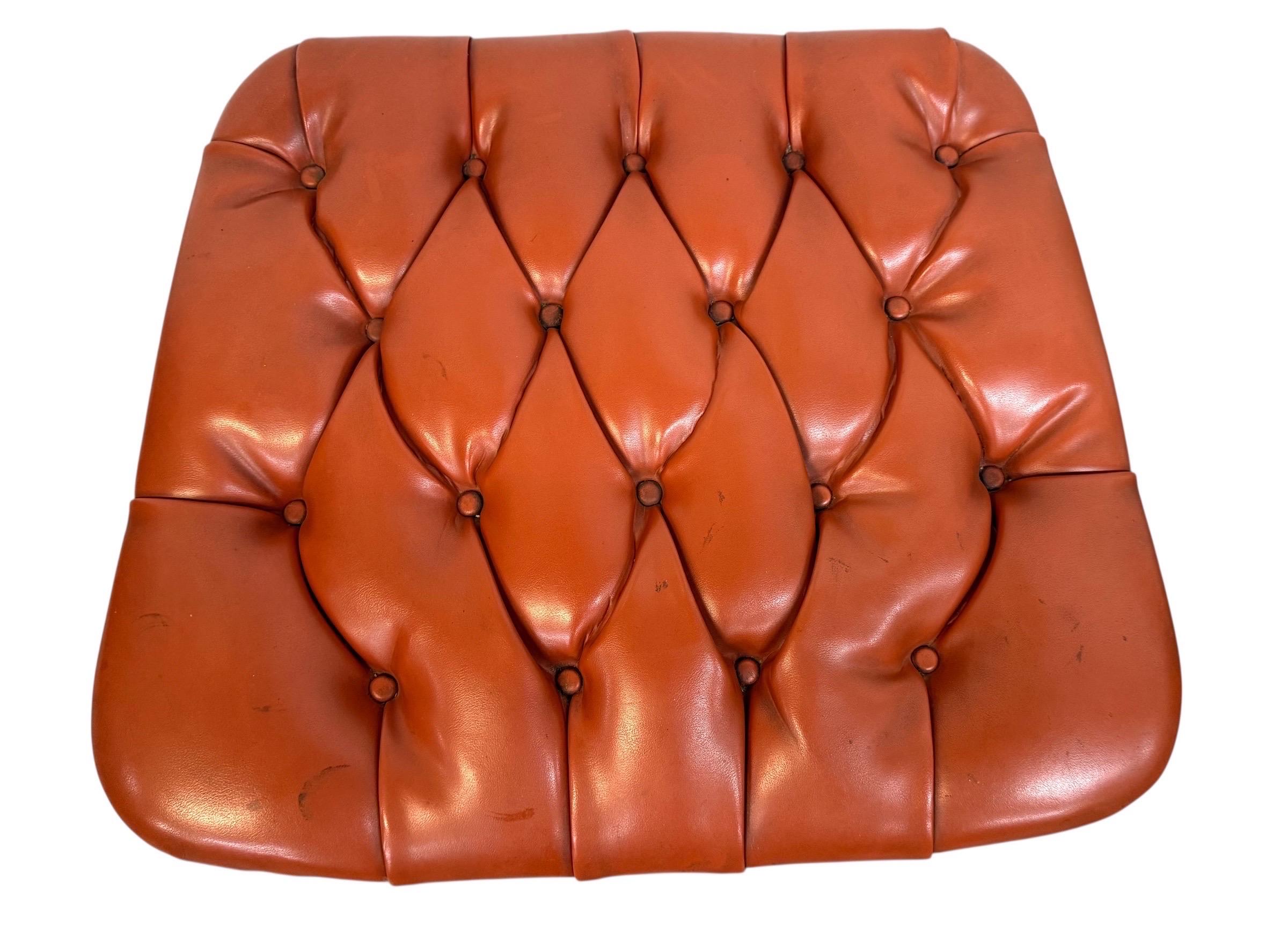 Chaise et pouf Plycraft de style moderne du milieu du siècle en vente 2