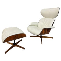 Mid-Century Modern PLYCraft Mr. Chair & Ottoman - Refinished!