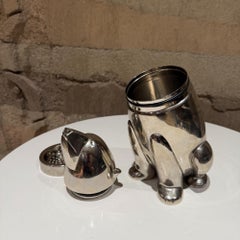 Mid Century Modern Polar Bear Cocktail Shaker Art Deco Style