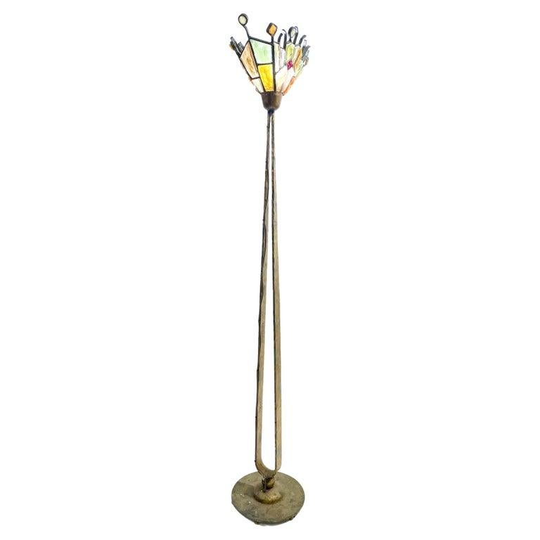Late 20th Century Mid-Century Modern Poliarte Floor Lamp, Italy 1970s For Sale