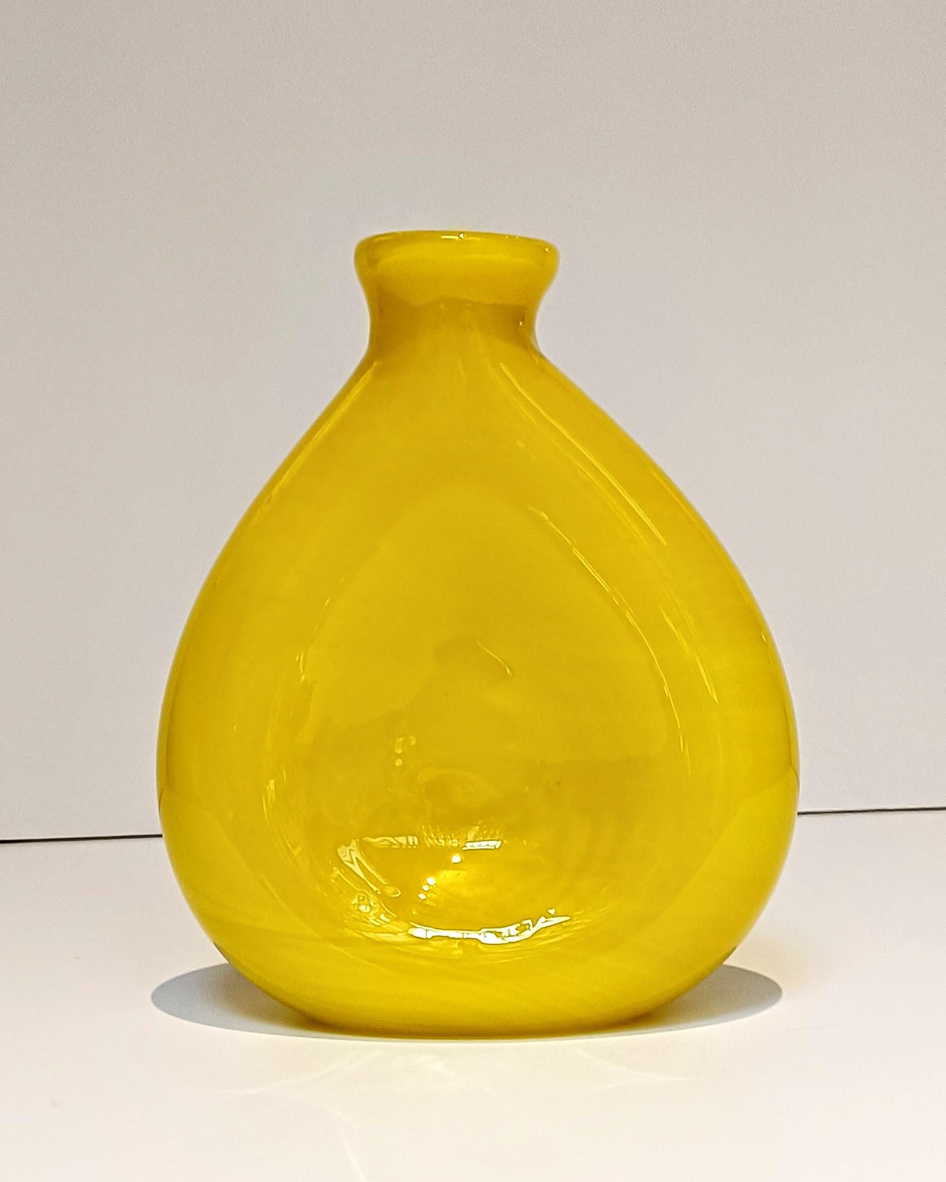 Vintage Italian Murano Glass Pop Art Stil Paar signierte Vasen, 1960er Jahre im Angebot 3