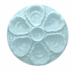 Mid-Century Modern Porcelain Oyster Plate Bauscher, Germany