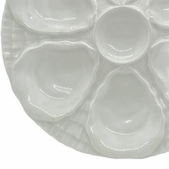 Plato de ostras de porcelana moderna de mediados de siglo Bauscher, Alemania