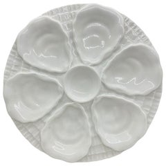 Retro Mid-Century Modern Porcelain Oyster Plate Bauscher, Germany