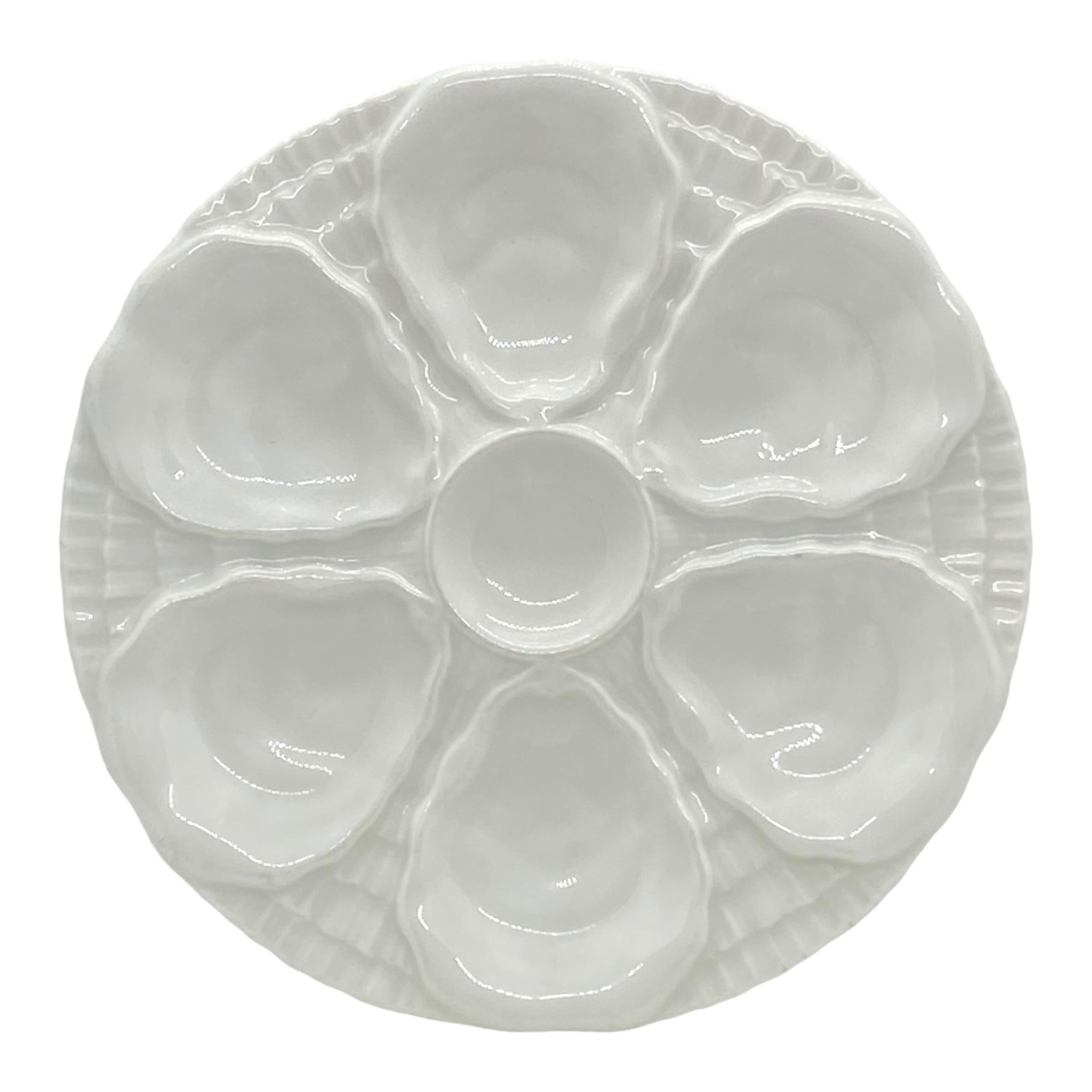 Mid-Century Modern Porcelain Oyster Plate Bauscher, Germany For Sale
