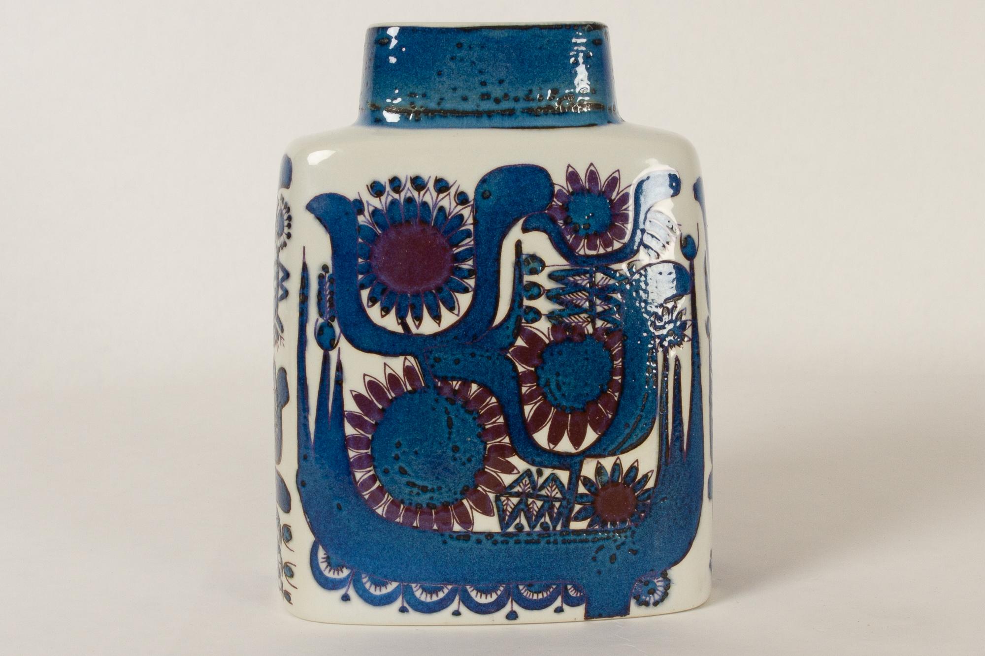Mid-Century Modern Mid-century Modern Porcelain Vase and Jar by Berte Jessen for Royal Copenhagen