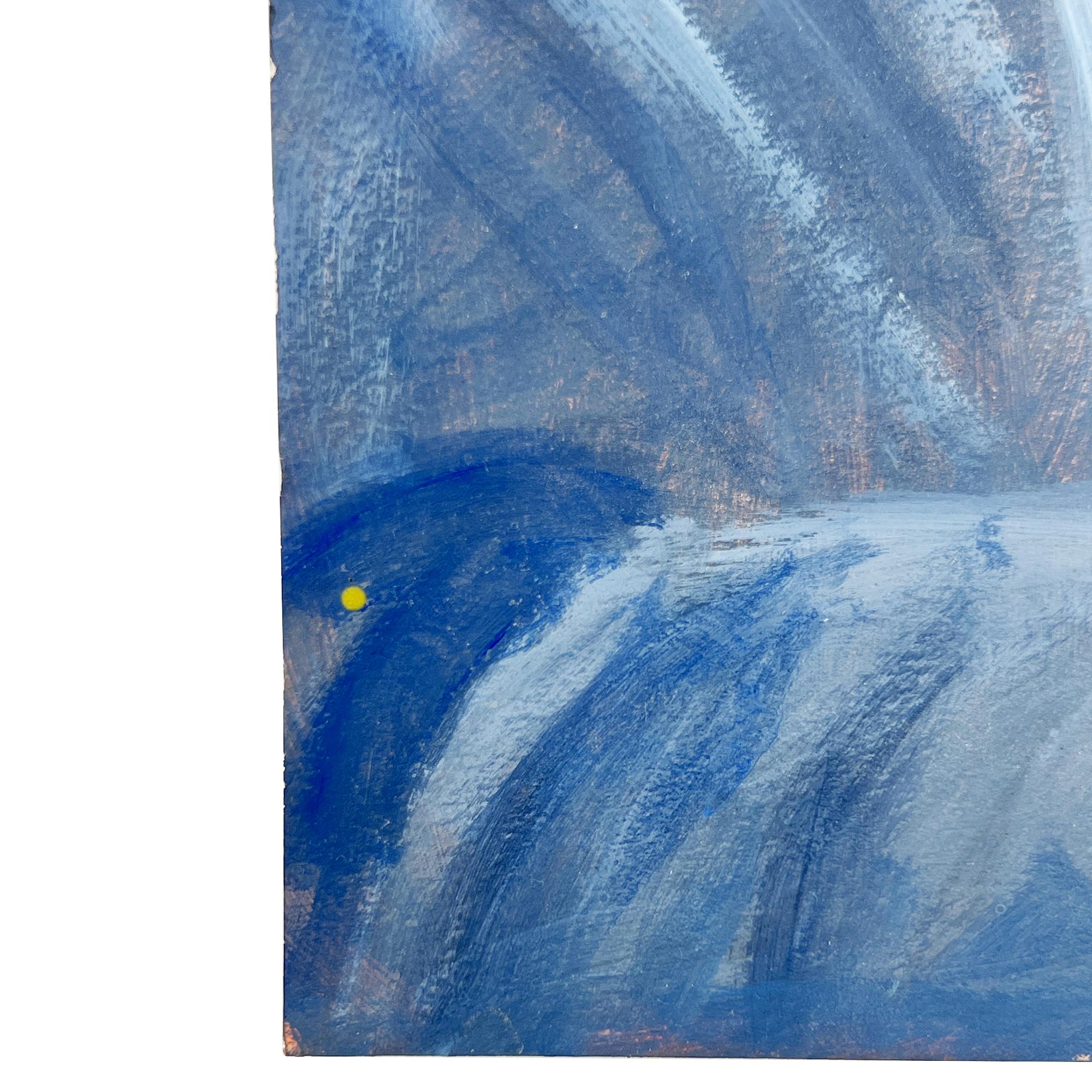 Modernes Porträt eines rauchenden Mannes aus der Mitte des Jahrhunderts - Nachlass von Jonathan Park, Santa Fe im Zustand „Gut“ im Angebot in Oklahoma City, OK