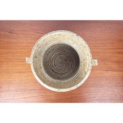 Ciotola in ceramica moderna di metà secolo di Tue Poulsen per Tue Keramik, anni '60