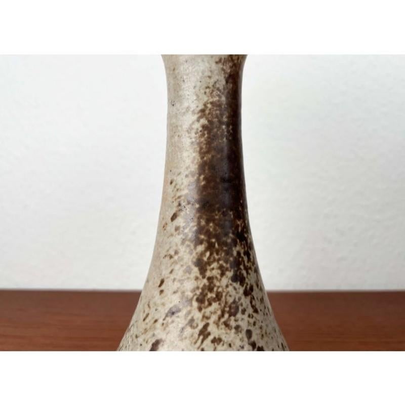 Lámpara de aceite de cerámica moderna de mediados de siglo de Aage Würtz, años 60 en venta 2