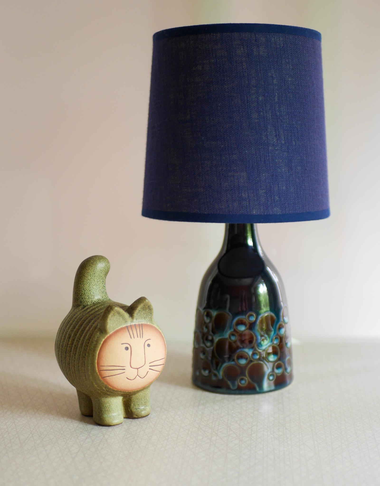 Ceramica Lampada da tavolo in ceramica moderna di metà secolo con 