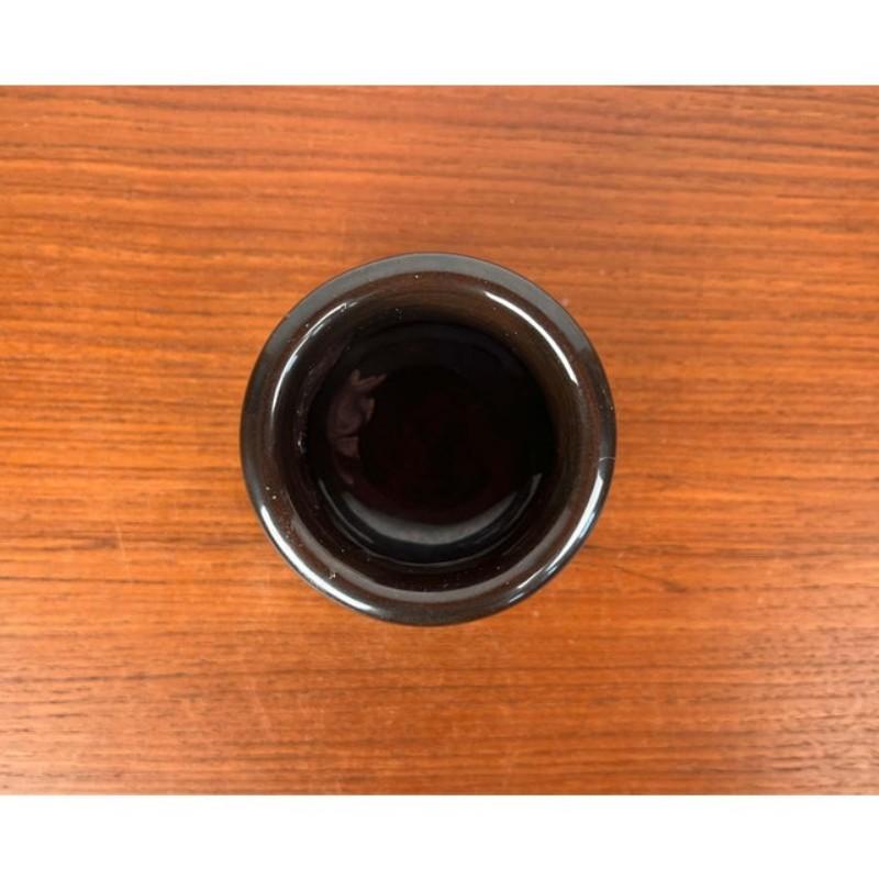 Vaso tripode in ceramica moderna di metà secolo di Eke Bjeren per Gabriel Keramik, anni '60 in vendita 2