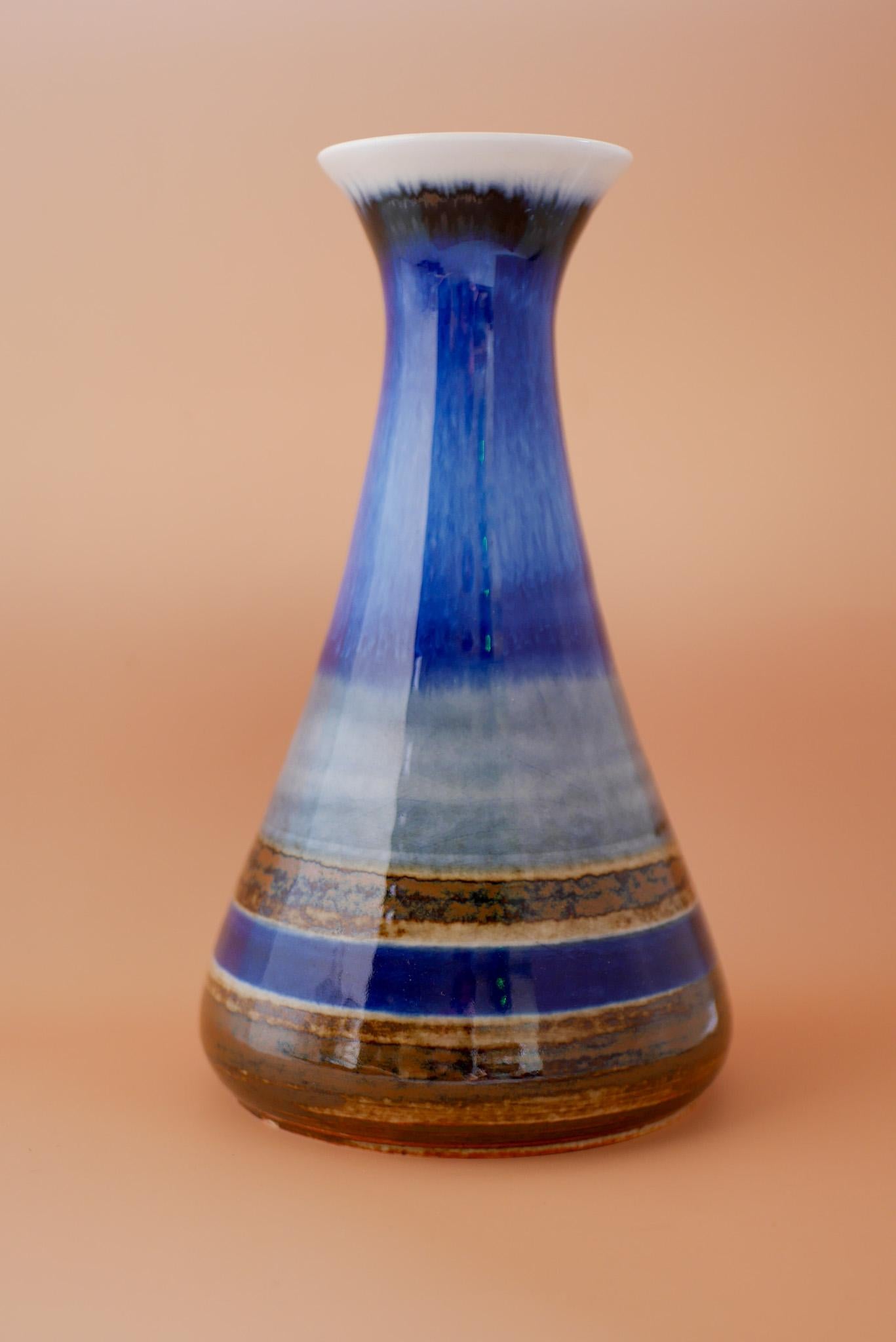 Mid-Century Modern Mid-century modern pottery vase by G. Millberg for Rörstrand, Sweden.
