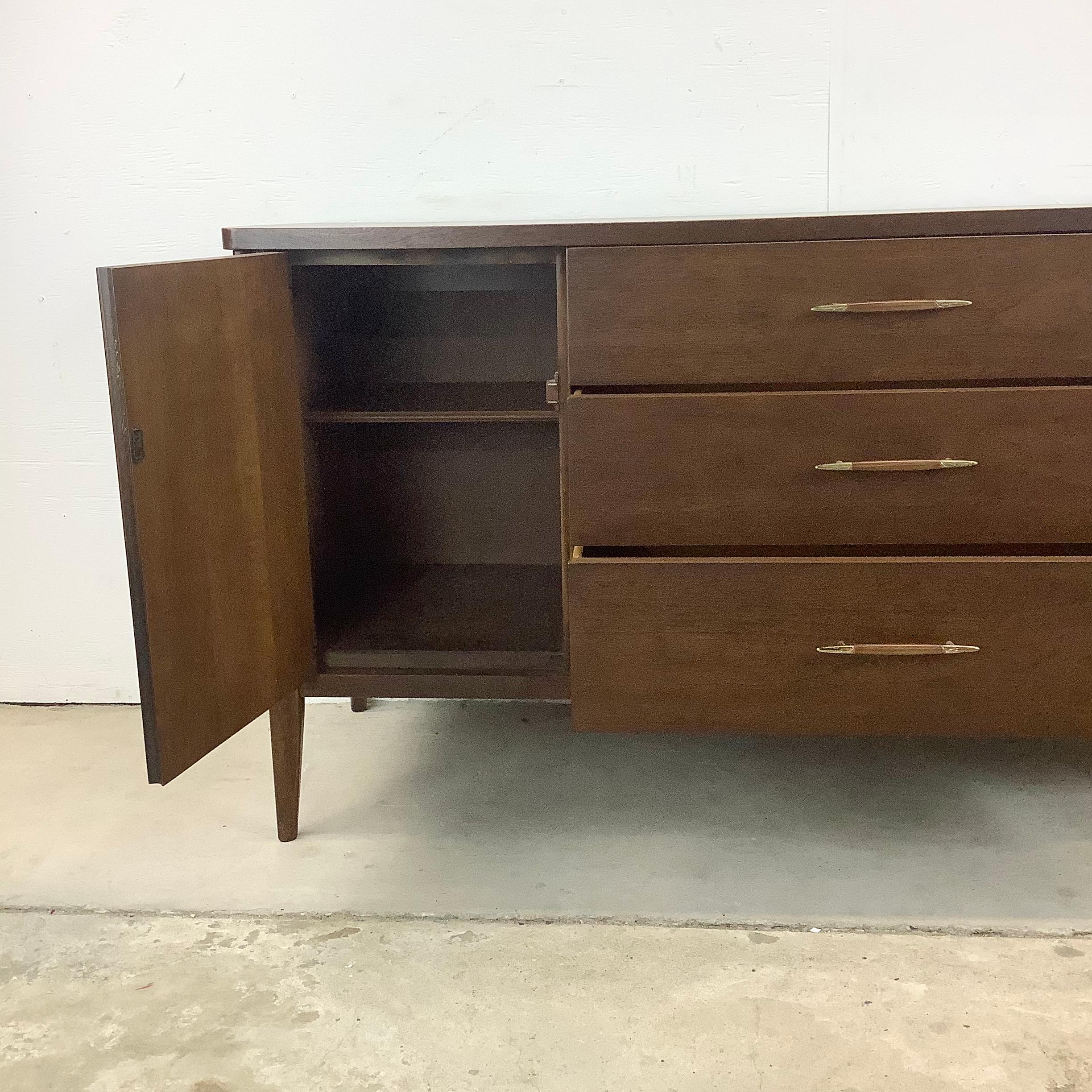 Mid-Century Modern Premier Sideboard by Broyhill For Sale 5