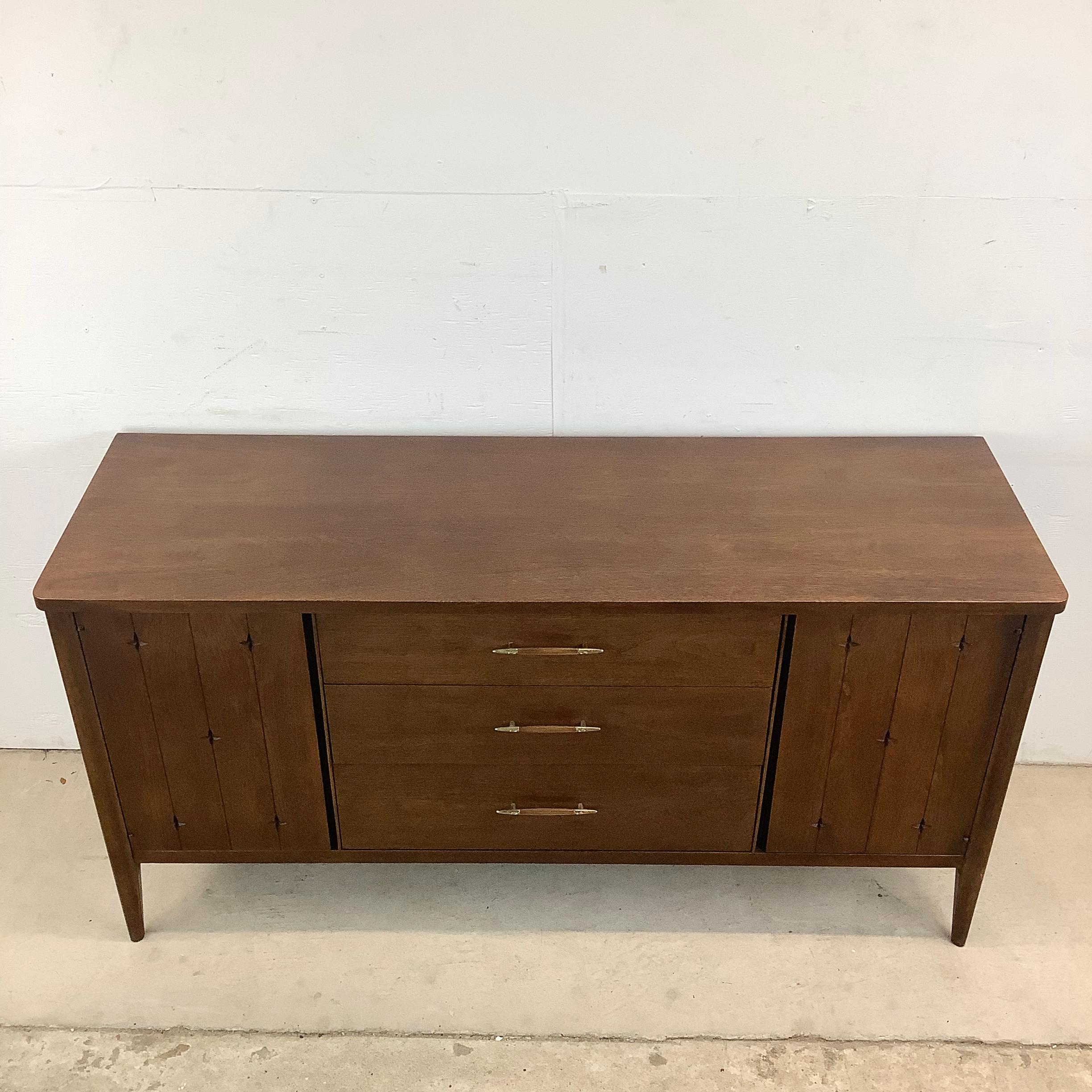 American Mid-Century Modern Premier Sideboard by Broyhill For Sale