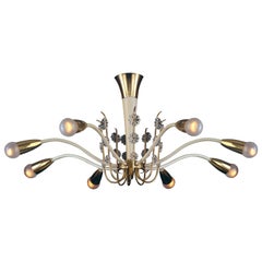 Mid-Century Modern "Princess" Chandelier, Variations Available, Re-Edition