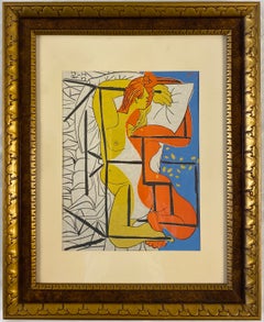 Picasso Style Mid-Century Modern Print