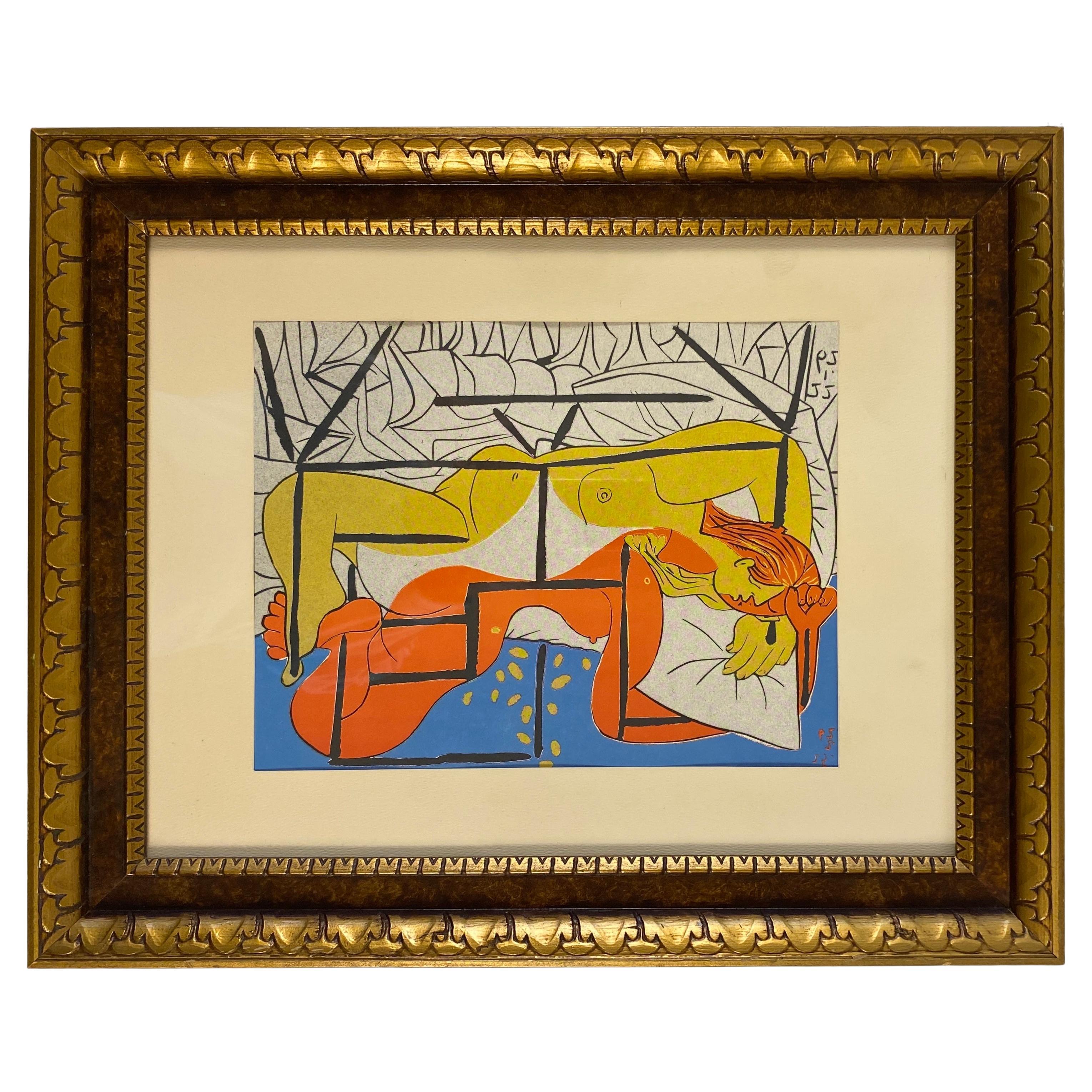 Impression Picasso Style Mid-Century Moderns  en vente