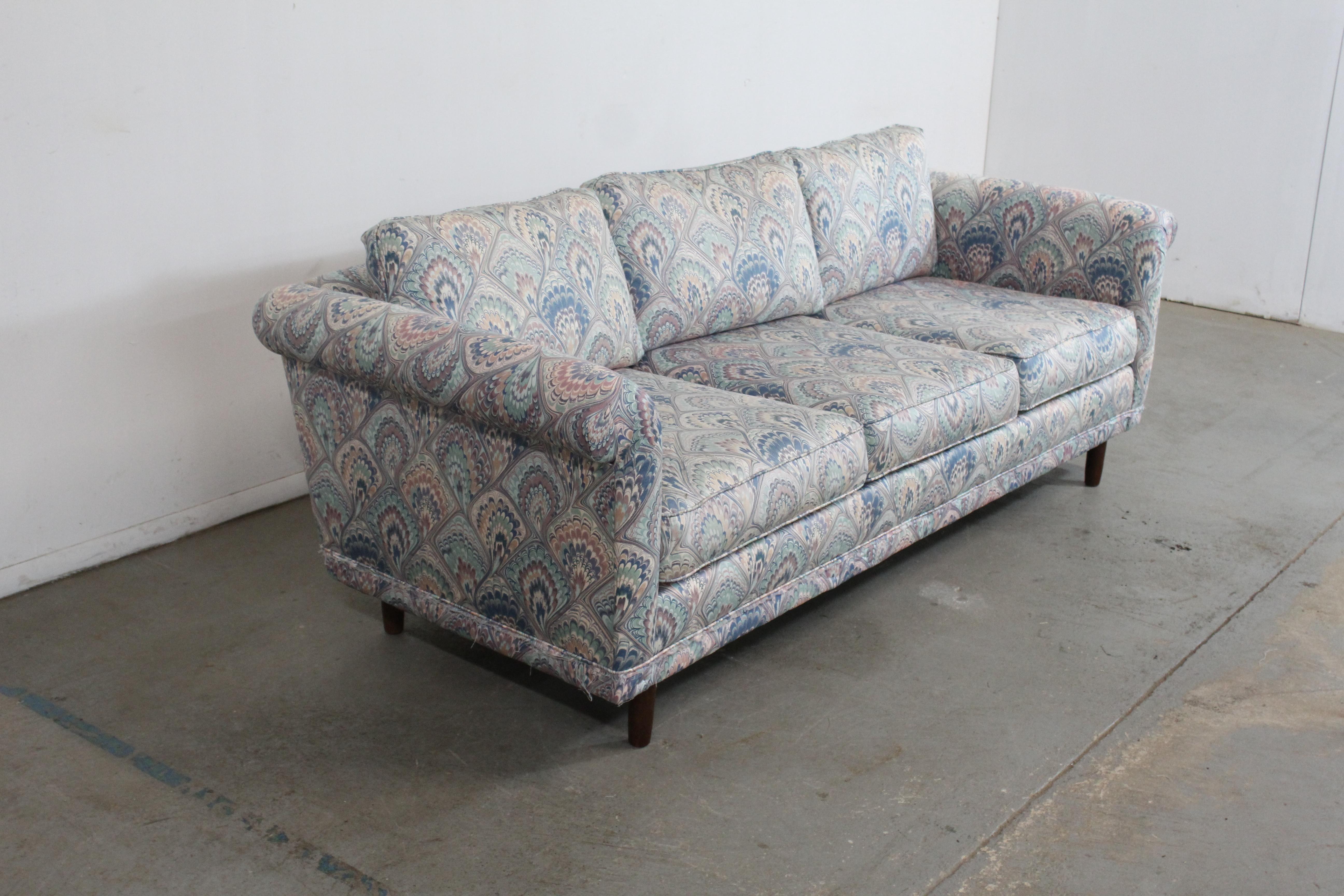 low cushion sofa