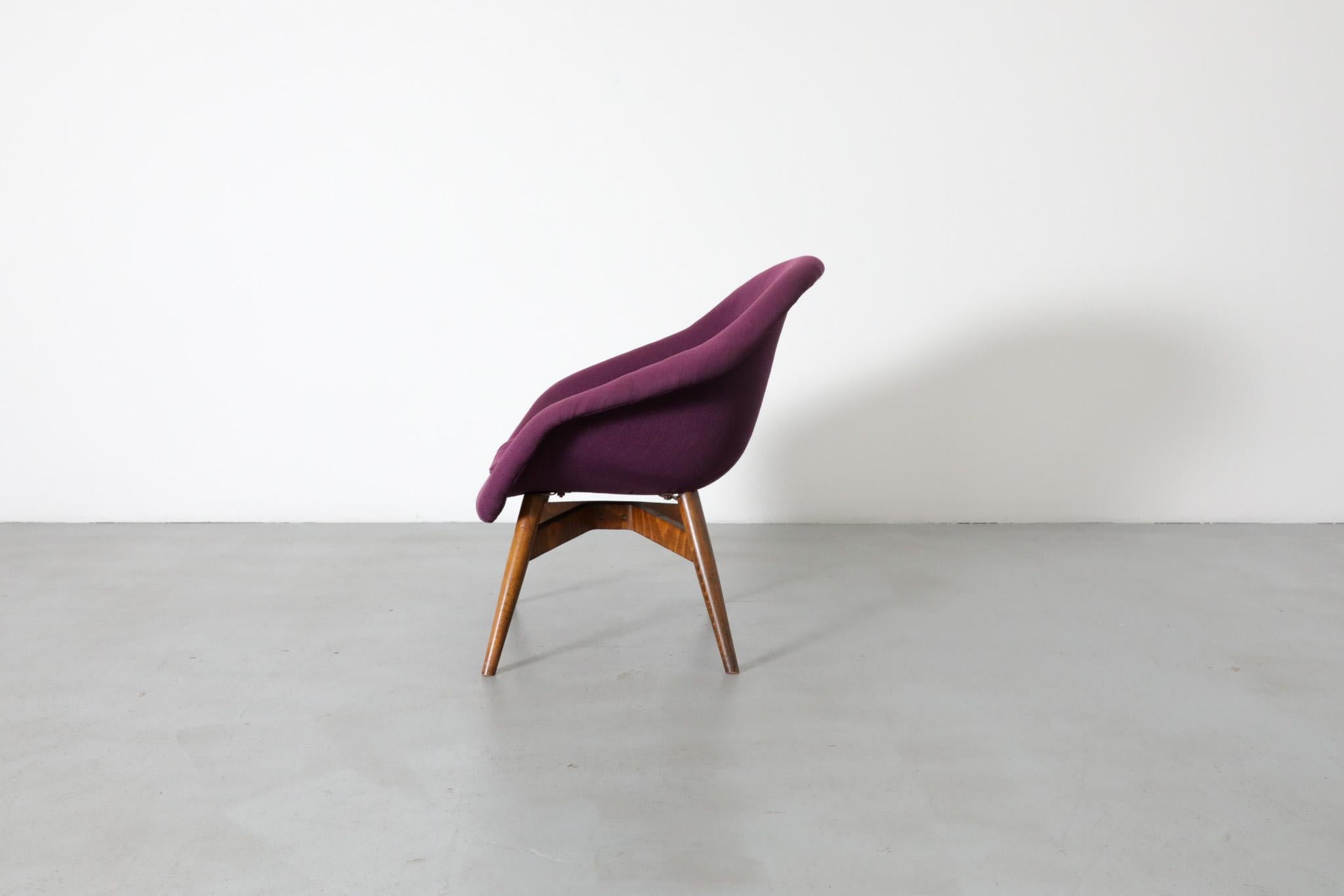 mid century bucket chair