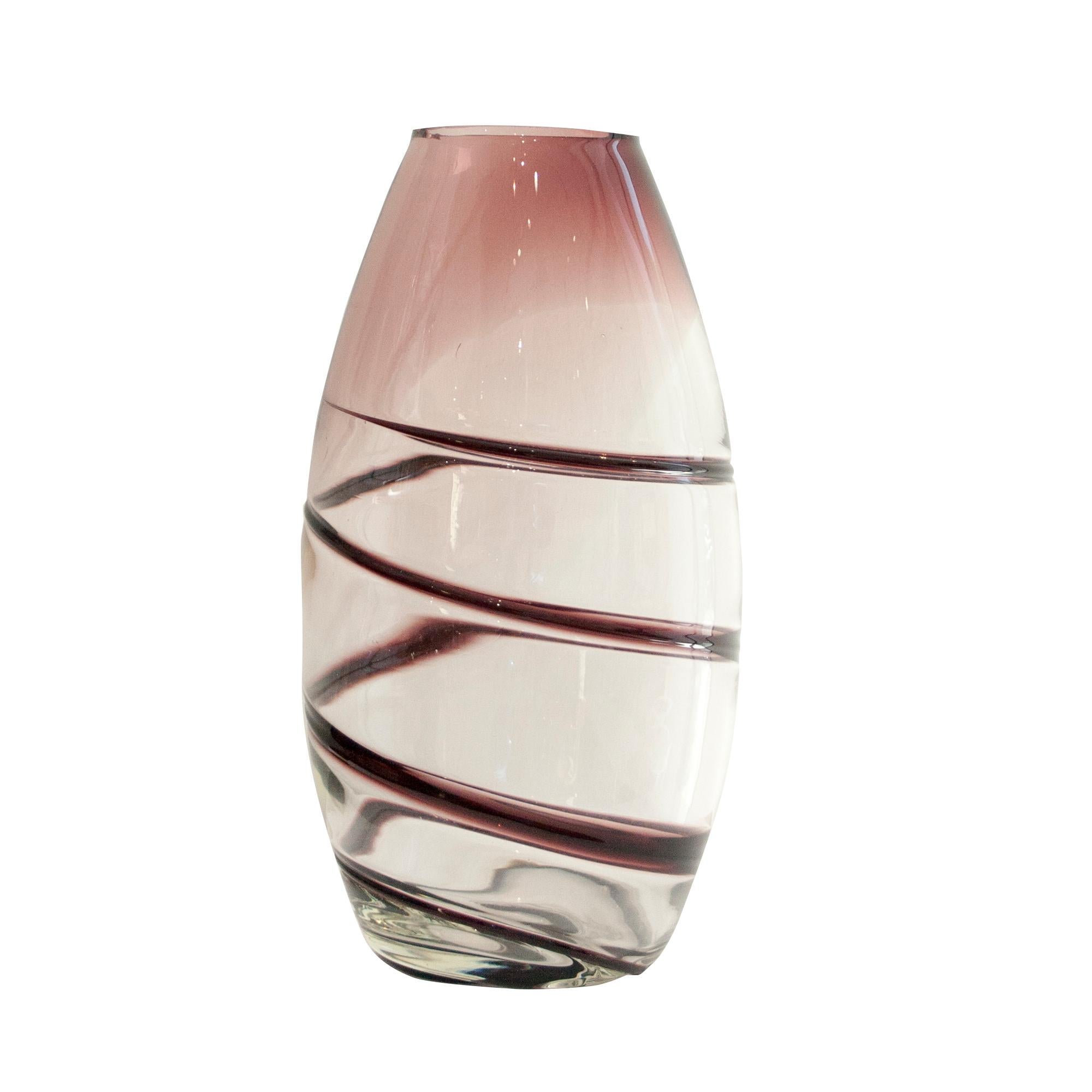 Mid-Century Modern Purple Murano Glass Vase, Italy, 1960 For Sale 1