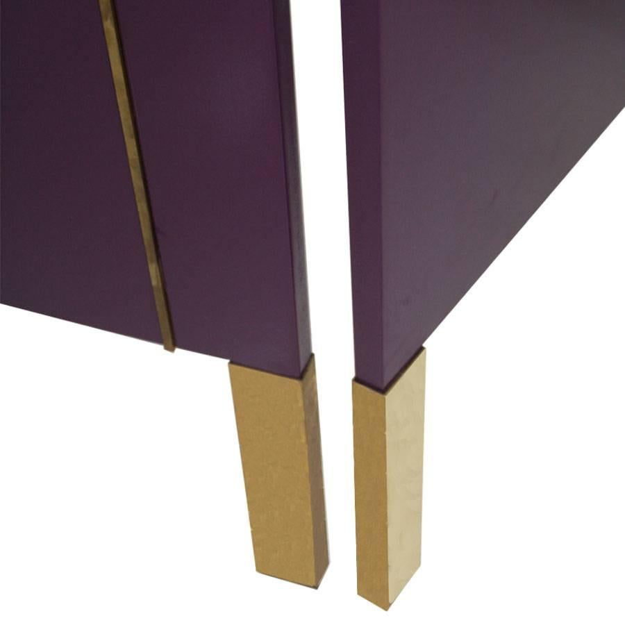 purple room divider
