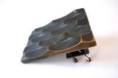 Mid-Century Modern Push and Pull Bronze Door Handle 1950s Germany