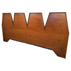 Mid-Century Modern Queen Kopfteil