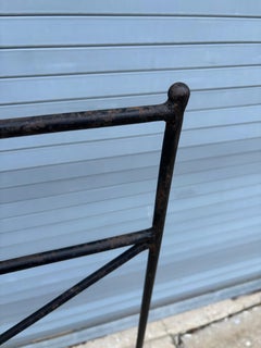 Mid-Century Modern Iron Quilt Stand Inspired by Tony Paul, 1960