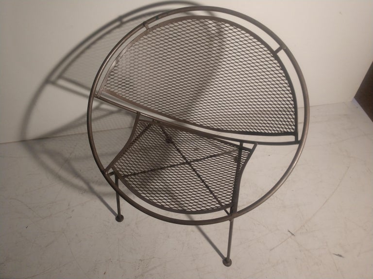 Mid-Century Modern Radar Saucer Lounge Chair by John Salterini In Good Condition For Sale In Port Jervis, NY