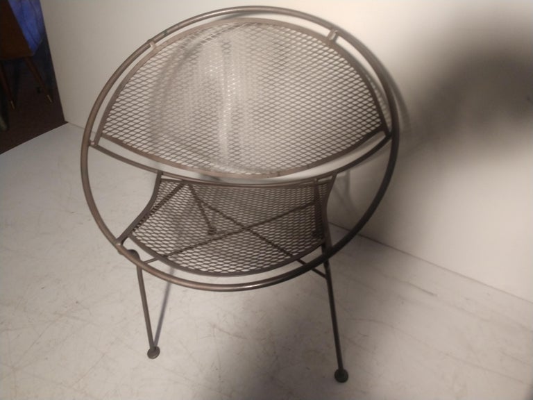 Mid-Century Modern Radar Saucer Lounge Chair by John Salterini For Sale