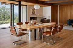 Mid-Century Modern "Radial" Dining Table by Stanley J. Friedman for Brueton