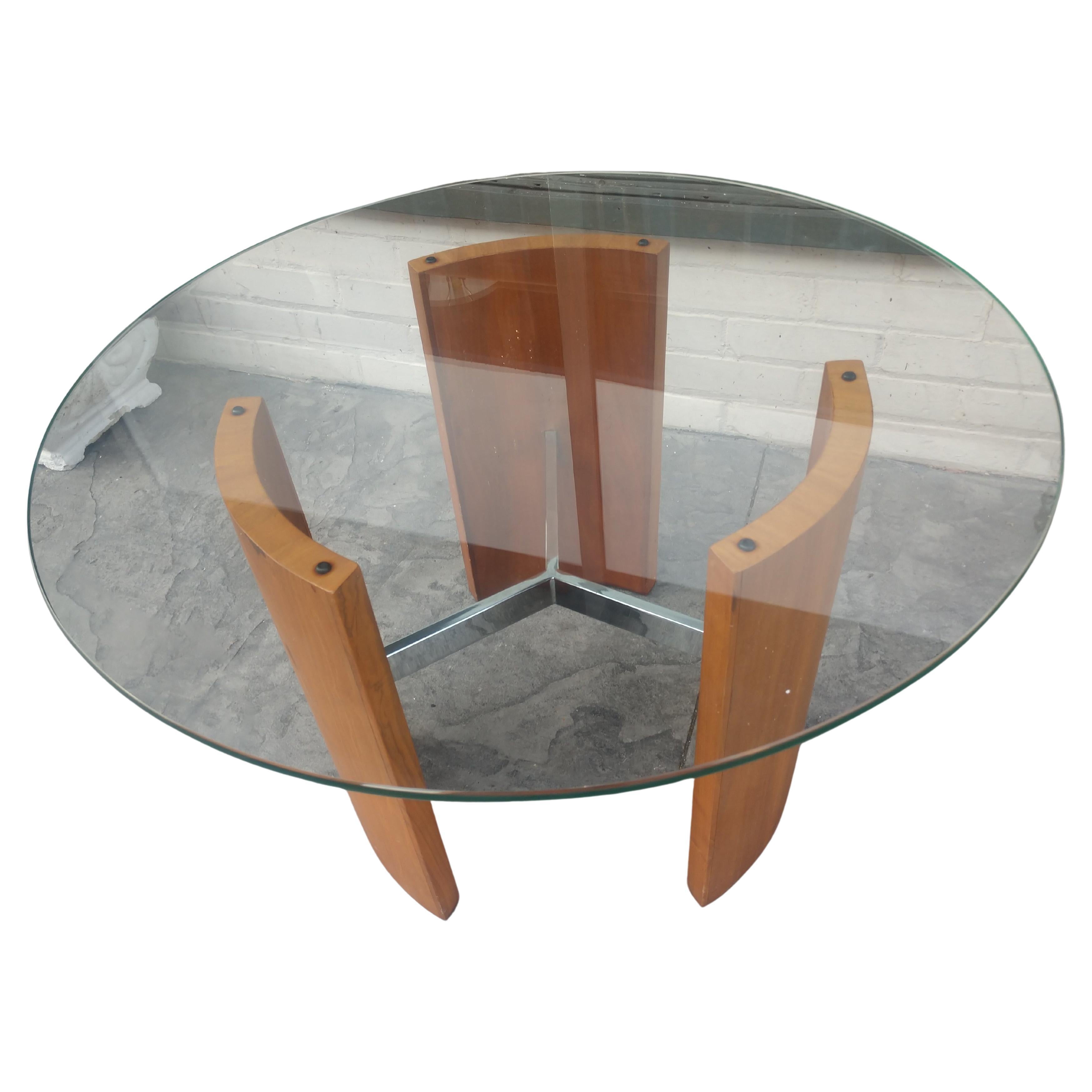 Mid-Century moderno Tavolo Radius di Vladimir Kagan, metà secolo, moderno in vendita