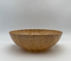 Cuenco moderno de rafia y fibra de vidrio de mediados de siglo,  Estados Unidos, década de 1960