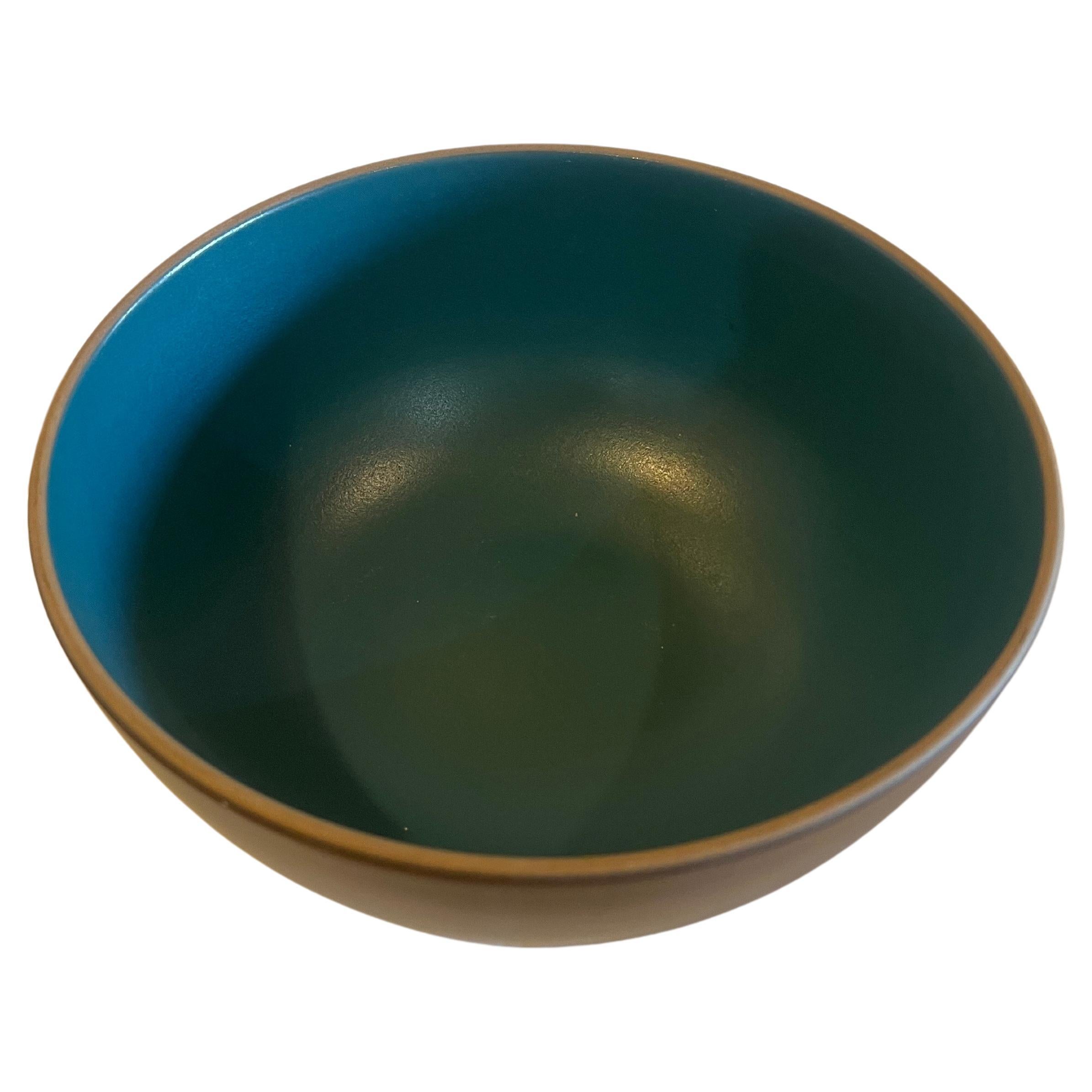 American Mid-Century Modern Rare 2 Tone Large Bowl by Heath Ceramics California Design