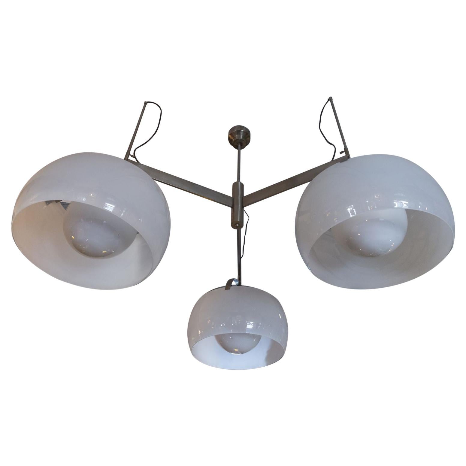 Mid-Century Modern Rare Adjustable "TriClinio" by Vico Magistretti for Artemide For Sale