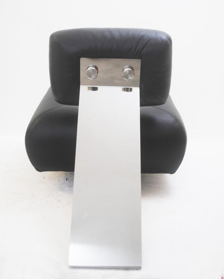 Mid-Century Modern Rare "Aran" Lounge Chair Oscar Niemeyer, 1970s For