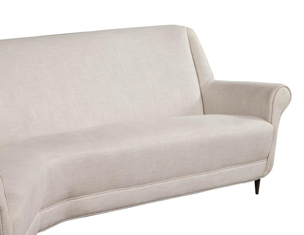 Mid-Century Modern Rare Corner Italian Sofa Attributed to Marco Zanuso 6