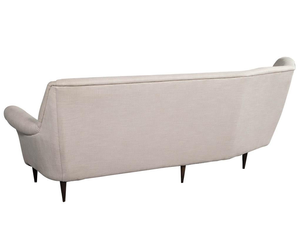 Mid-Century Modern Rare Corner Italian Sofa Attributed to Marco Zanuso 13