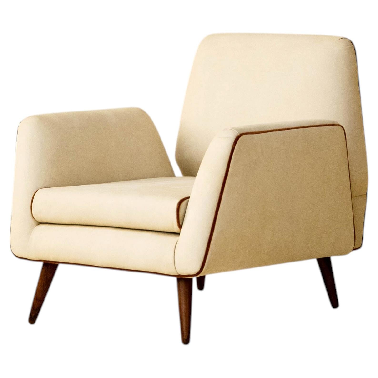 Mid-Century Modern Rare Forma Armchair by Carlo Hauner and Martin Eisler, 1955